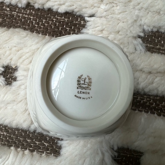 Vintage Lenox Special Canterbury Square Footed Treat/Candy/Nut Bowl - Picture 7 of 7